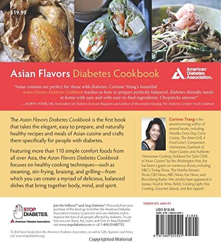 Asian Flavors Diabetes Cookbook: Simple, Fresh Meals Perfect for Every Day by Corinne Trang