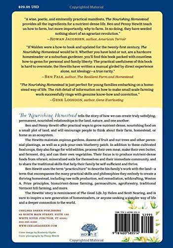 The Nourishing Homestead: One Back-to-the-Land Family’s Plan for Cultivating Soil, Skills, and Spirit by Ben Hewitt