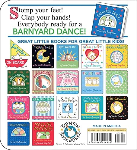 Barnyard Dance! (Boynton on Board) by Sandra Boynton
