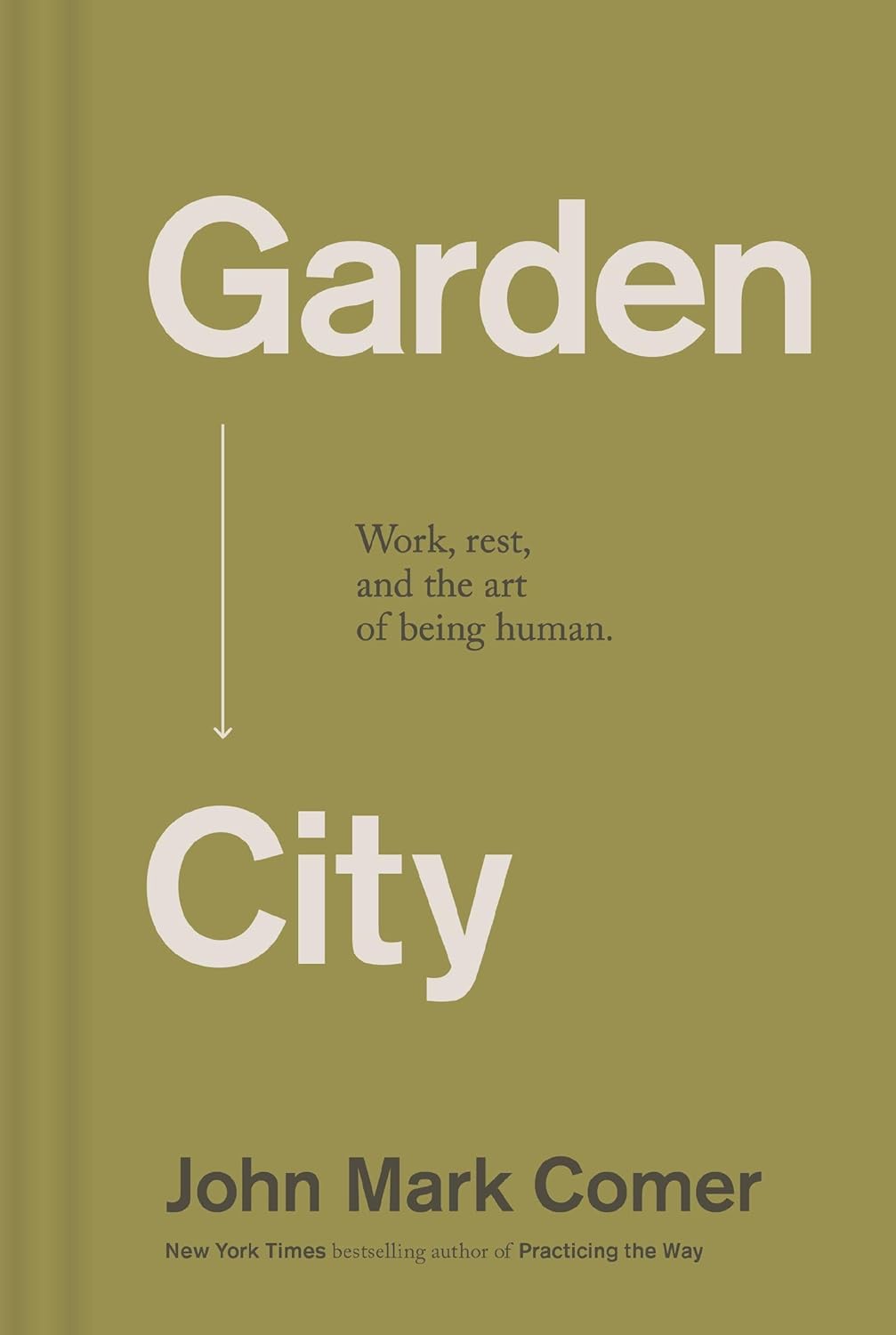 Garden City: Work, Rest, and the Art of Being Human. by John Mark Comer
