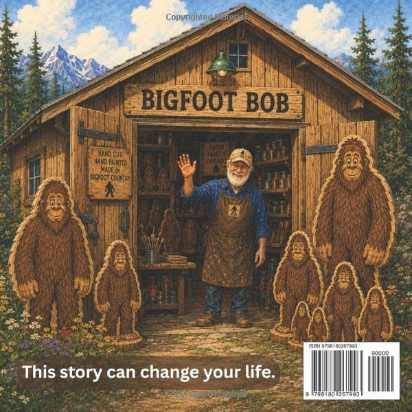 Bigfoot Bob: An inspirational true story about Bigfoots, faith, and friendship. by Andy Elliott