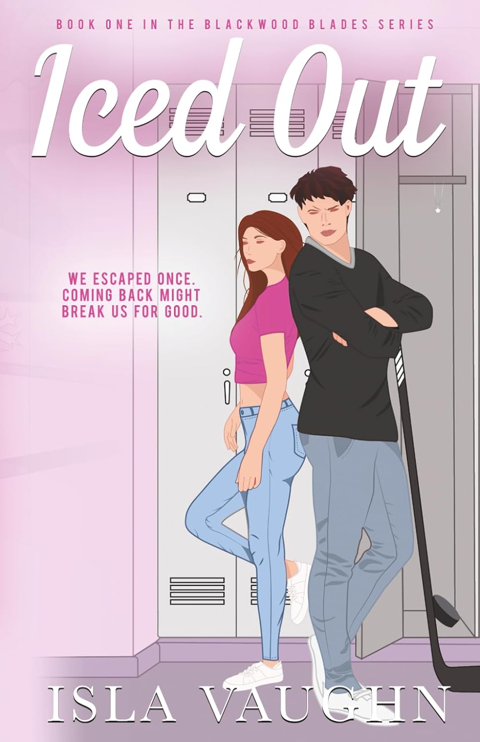 Iced Out: A Dark Enemies-to-Lovers Hockey Romance (Blackwood Blades) by Isla Vaughn