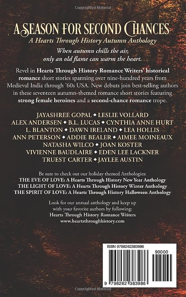 A Season for Second Chances: A Hearts Through History Autumn Anthology (Hearts Through History Annual Anthology) by Dawn Ireland