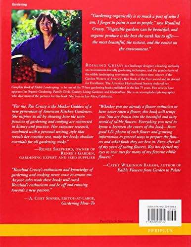 The Edible Flower Garden (Edible Garden Series) by Rosalind Creasy