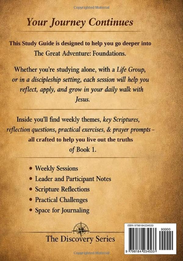 The Great Adventure Foundations Study Guide Large Print by David C. LeMasters