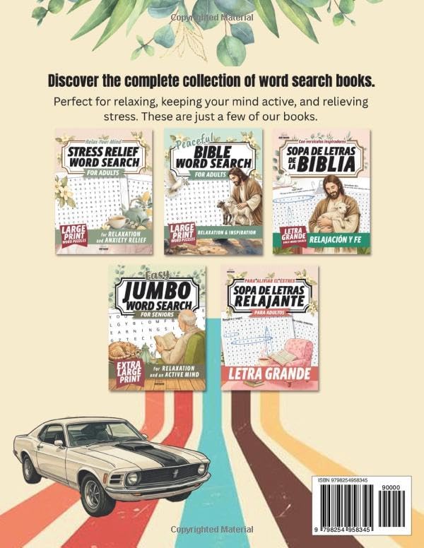 Nostalgic Word Search for Adults & Seniors: Large Print Easy Puzzles for Relaxation, Brain Games & Fun Memories (Cozy & Relaxing Puzzle Collection) by Northwood Publishing Books