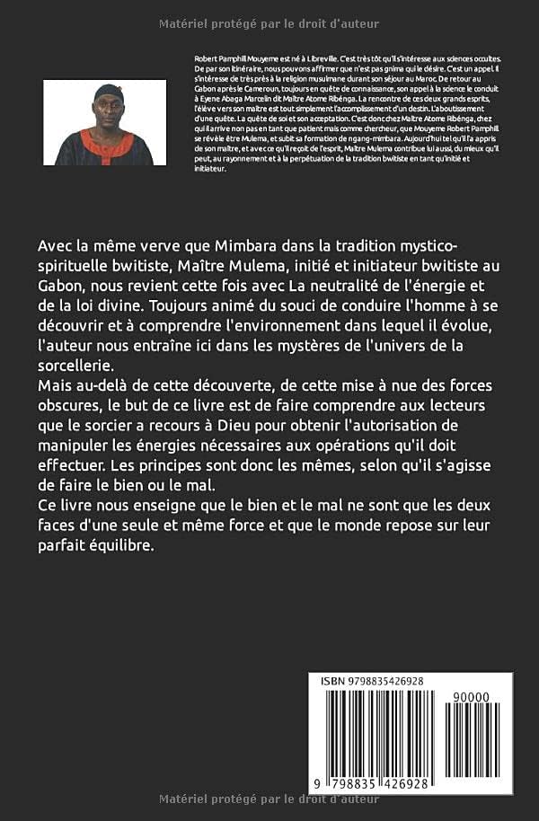 LA NEUTRALITE DE L'ENERGIE ET DE LA LOI DIVINE (French Edition) by Maitre MULEMA
