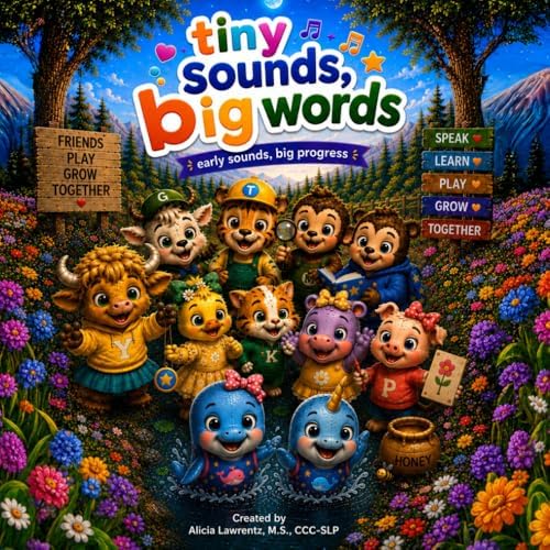 Tiny Sounds, Big Words: Early Sounds, Big Progress by Alicia Lawrentz
