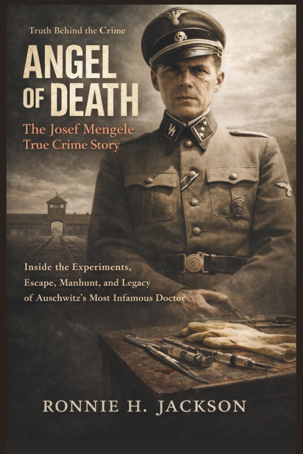 ANGEL OF DEATH The Josef Mengele True Crime Story: Inside the Experiments, Escape, Manhunt, and Legacy of Auschwitz’s Most Infamous Doctor (Truth Behind the Crime) by Ronnie H. Jackson