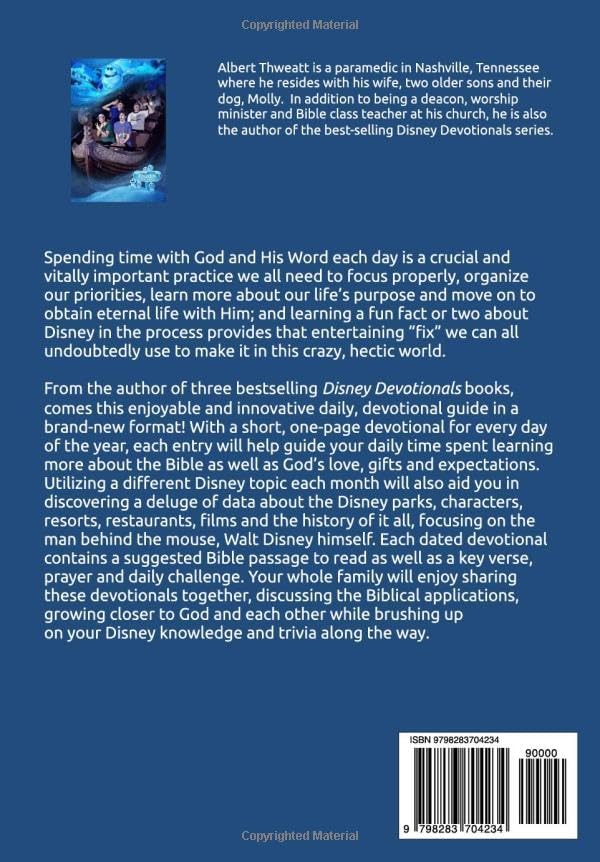 365 Magical Moments: A Daily Devotional Journey Through the World of Disney (Disney Devotionals) by Albert Thweatt