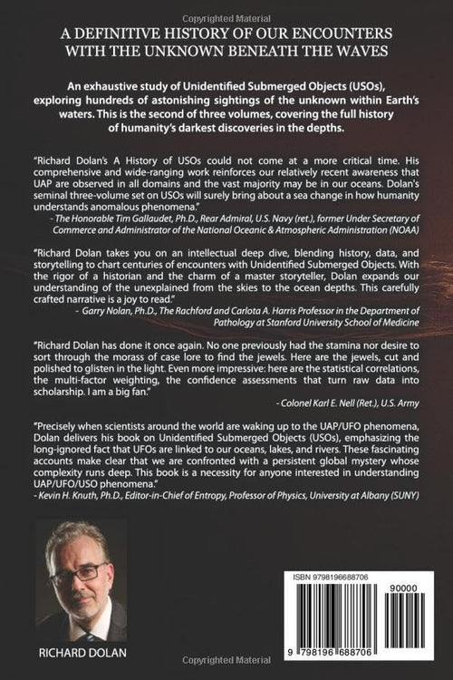 A History of USOs, Unidentified Submerged Objects: Volume 2: From 1970 to 1989 by Mr. Richard M. Dolan
