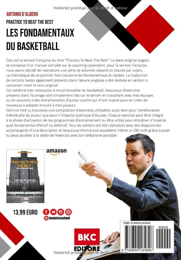 Les Fondamentaux du Basketball: Une compilation d’exercices de basketball (French Edition) by Antonio d'Albero