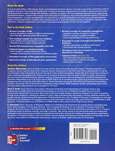 Database System Concepts by Abraham Silberschatz