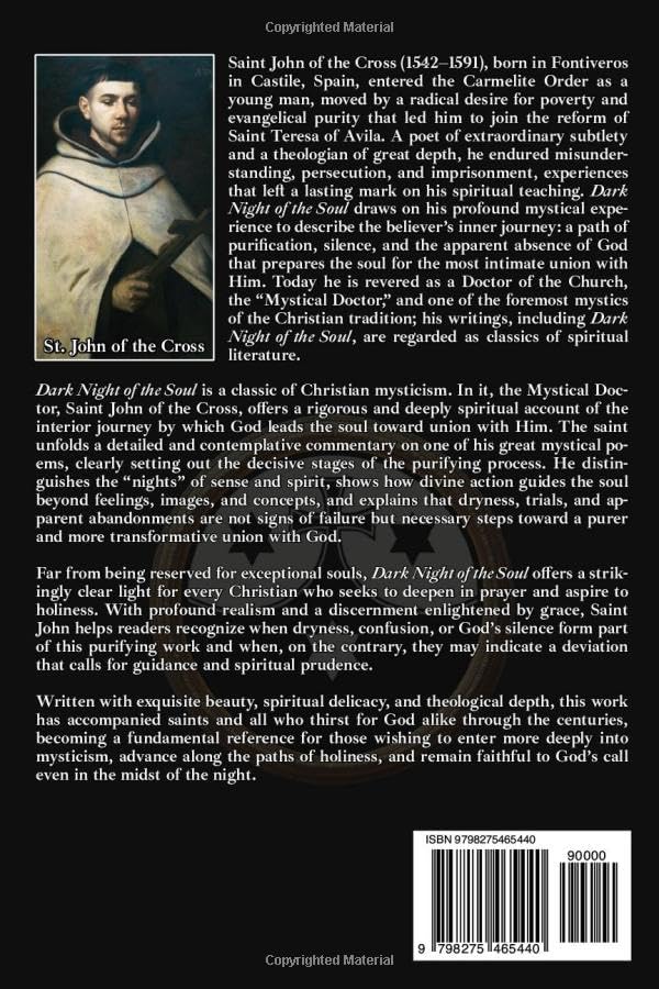 Dark Night of the Soul: With a Study on the Mysticism of St. John of the Cross by St. John of the Cross