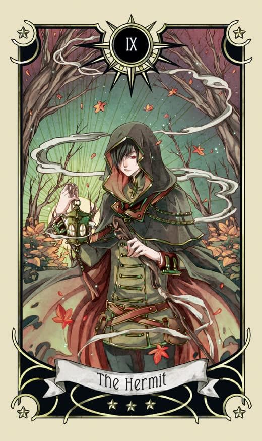 Mystical Manga Tarot Mini Deck by Barbara Moore