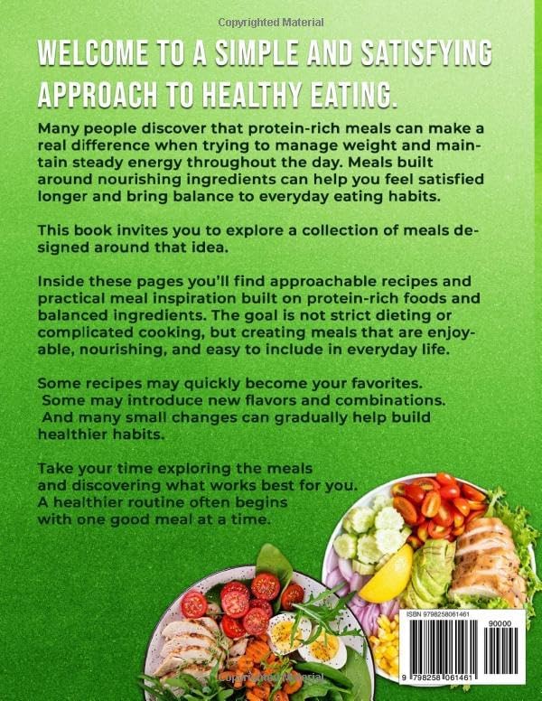 High-Protein Meals for Weight Loss: Easy, Satisfying Recipes and Practical Meal Ideas to Support Fat Loss, Boost Energy, and Stay Full Throughout the Day by Madeline Brooks