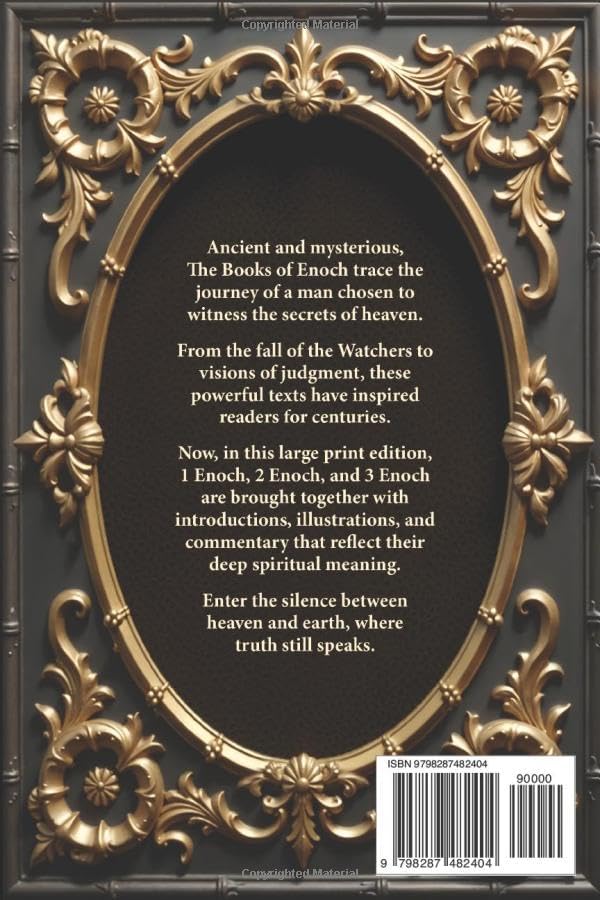 The Books of Enoch Complete LARGE PRINT (Illustrated): 1, 2 & 3 Enoch With Authentic Illustrations, Insightful Introductions and Commentary by Reverent Press