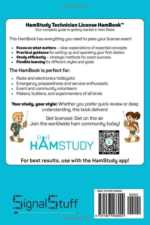 HamStudy Technician License HamBook: 2022 - 2026 edition (HamStudy HamBook) by HamStudy