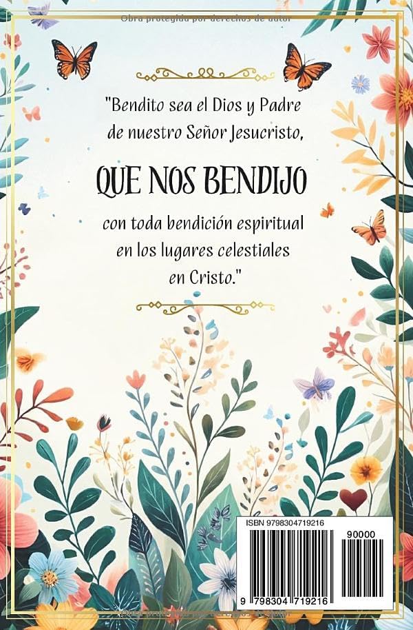 BENDECIDA: 52 SEMANAS DE ESTUDIO DESCUBRIENDO TUS BENDICIONES EN CRISTO: Estudio Bíblico de Un Año para Mujeres (Spanish Edition) by LARIZA P. MIRABAL
