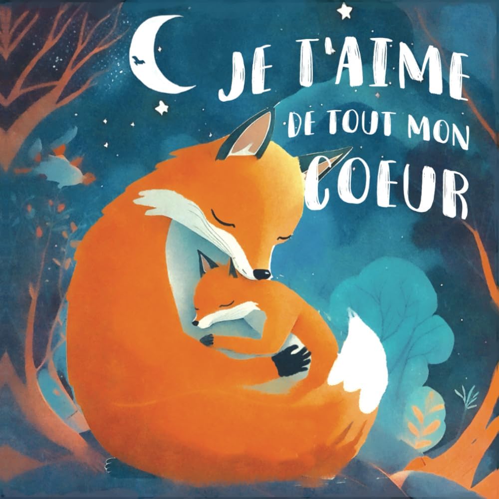 Je t'aime de tout mon cœur: Un livre jeunesse sur l'amour d'une mère pour son bébé, pour renforcer la confiance en soi, la complicité parent enfant, ... 2 ans à 5 ans (tout petits) (French Edition) by Les éditions de la fée
