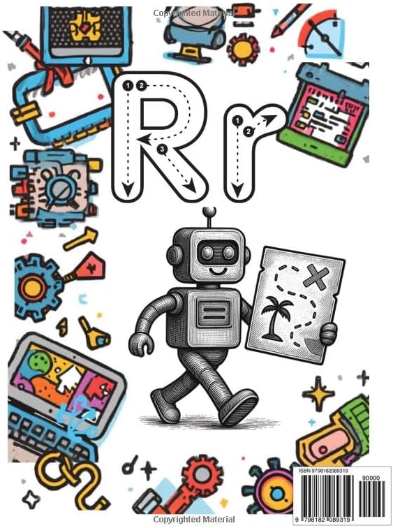 "ABCs of Computer Science" Coloring & Activity Book by Stacey Taylor