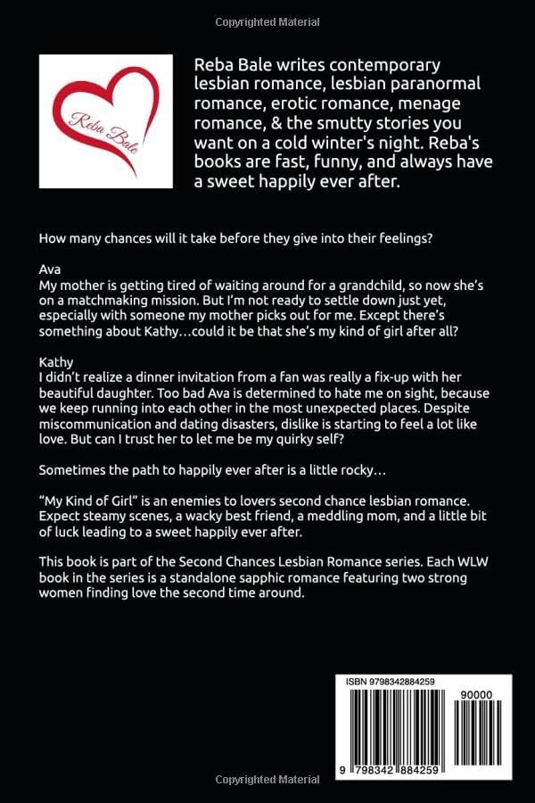 My Kind of Girl: A Sapphic Romance (Second Chances Lesbian Romance) by Reba Bale