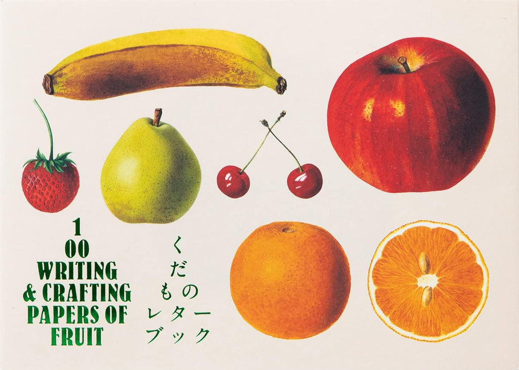 100 WRITING & CRAFTING PAPERS OF FRUIT (PIE 100 Writing & Crafting Papers Series) (Japanese Edition) by Oshima Idea