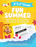 Fun summer reading and writing practice for 4th & 5th grade: Workbook full of reading comprehension, expository, narrative, opinion, narrative descriptive writing & more! by Marcy Fair