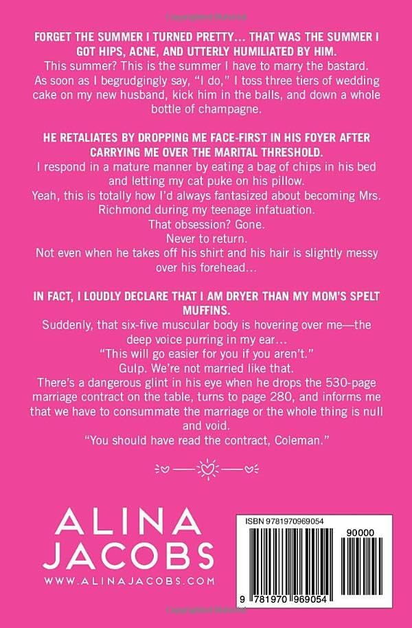 The Art of Marrying Your Enemy: A Romantic Comedy (The Richmond Brothers) by Alina Jacobs
