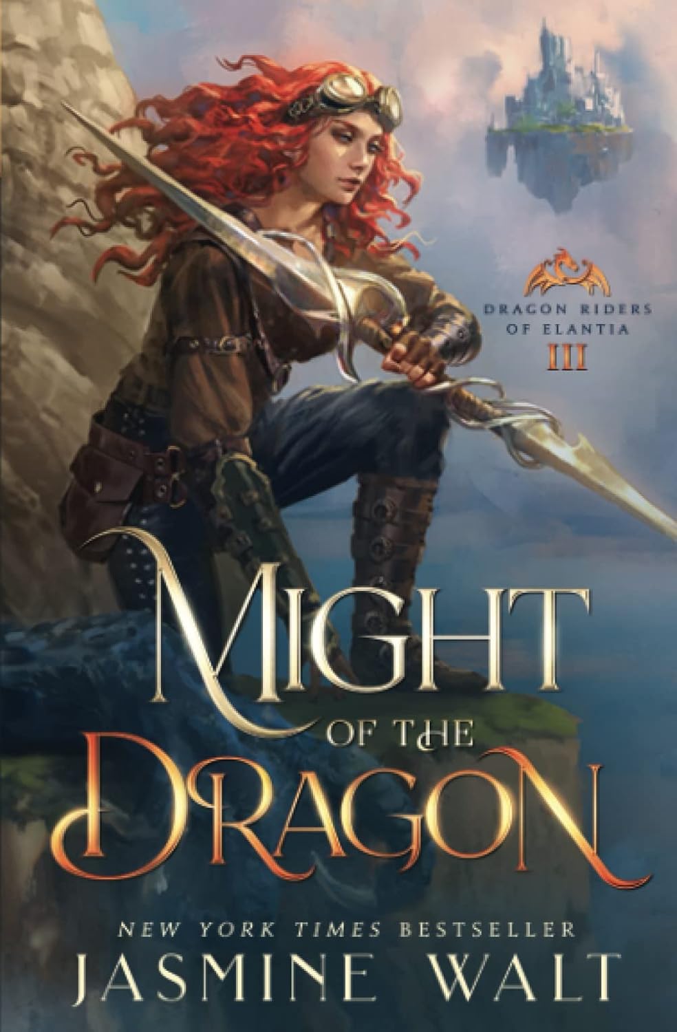 Might of the Dragon: a Dragon Fantasy Adventure (Dragon Riders of Elantia) by Jasmine Walt