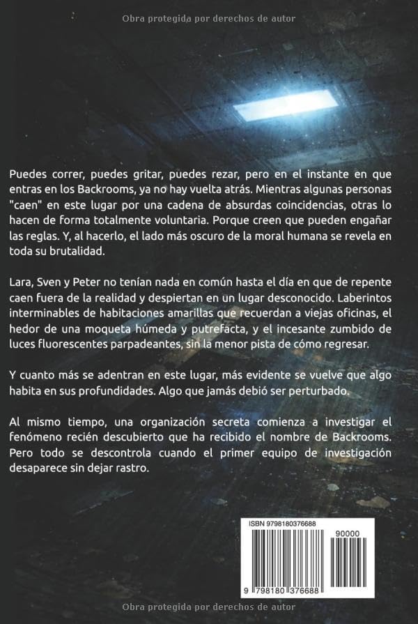 Lost in the Backrooms (The Backrooms (español)) (Spanish Edition) by Silas Marrow