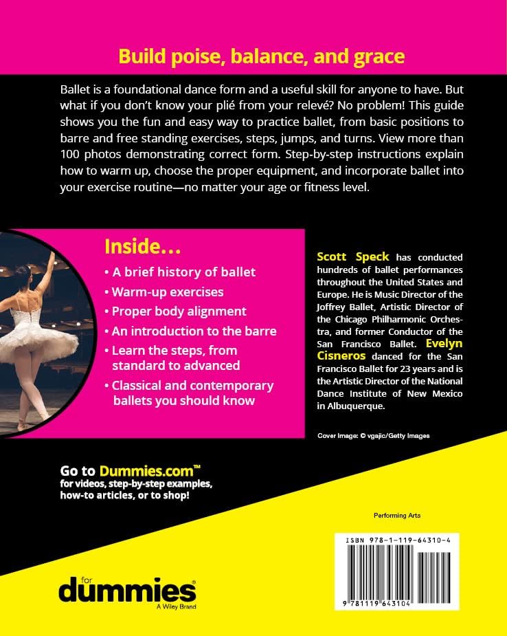 Ballet For Dummies by Scott Speck