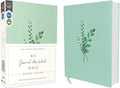NIV, Journal the Word Bible (Perfect for Note-Taking), Double-Column, Cloth over Board, Teal, Red Letter, Comfort Print: Reflect, Take Notes, or Create Art Next to Your Favorite Verses by Zondervan