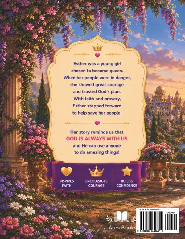 Esther the Brave Queen Coloring Book by Ares Books