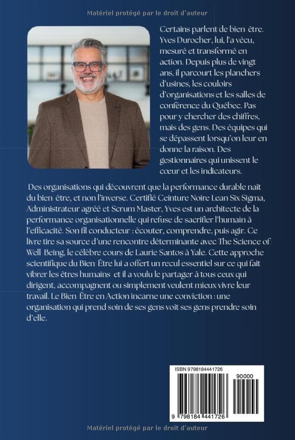 Le bien-être en action: Aligner l'humain, la performance et la culture organisationnelle (French Edition) by M. Yves Durocher