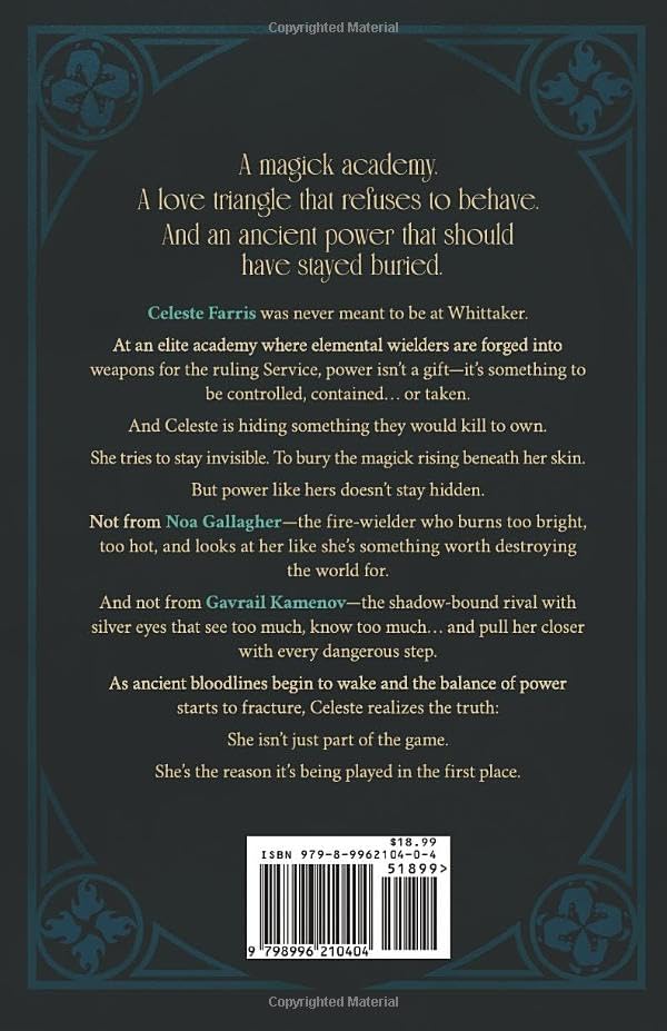 Shadowmire: A Dark Academia Romantasy (Starweaver) by Reaghan Quinn