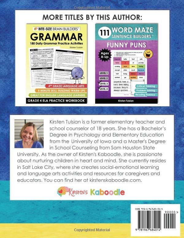 Vocabulary Workbook for Kids: 180 Word of the Day Vocabulary Activities BOOK ONE Vocabulary Builder for 4th, 5th & 6th Grade (Vocabulary Builder Workbooks) by Kirsten Tulsian