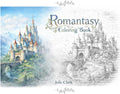 Romantasy Coloring Book: Grayscale coloring by Julie M Clark