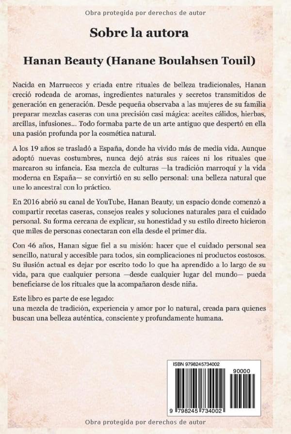 Belleza Sagrada: Rituales de autocuidado consciente (Spanish Edition) by HANANE BOULAHSEN TOUIL