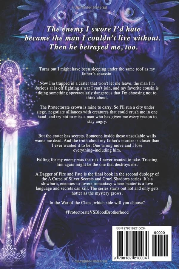 A Dagger of Fire and Fate (The Curse of Silver Secrets and Cruel Shadows Series Book 4) by Vera Raye