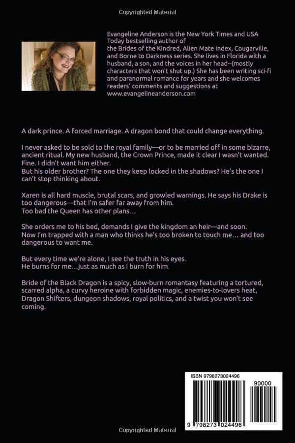 Bride of the Black Dragon (Mated by Flame--Tales of Dragon Shifter Romantasy) by Evangeline Anderson