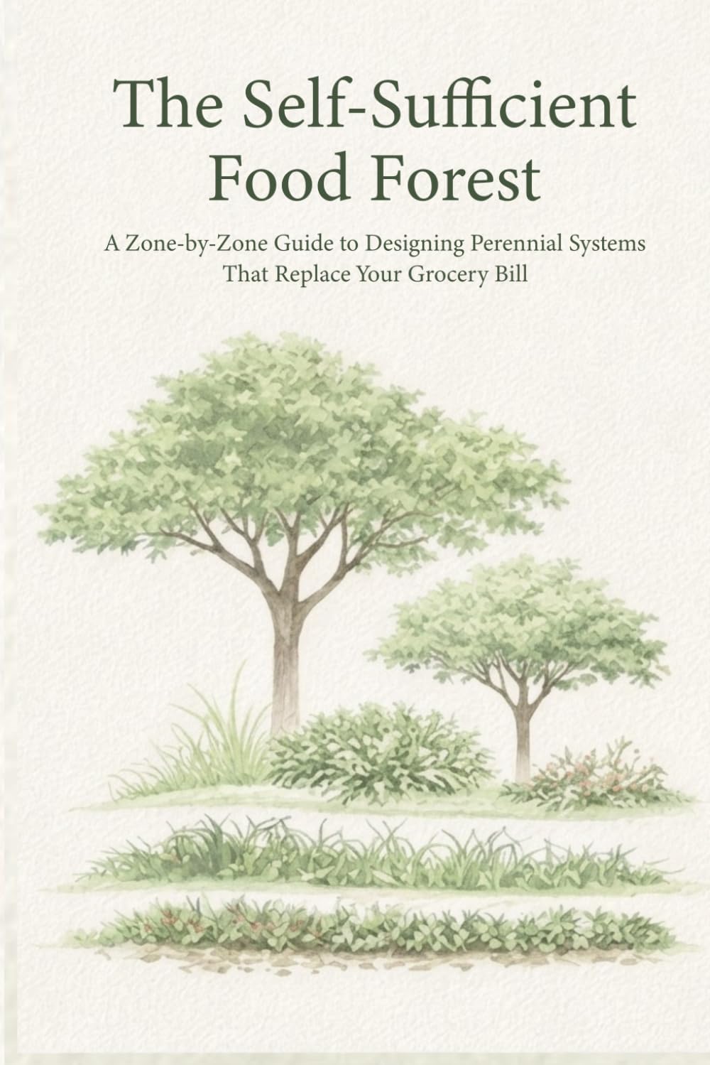 The Self-Sufficient Food Forest: A Zone-by-Zone Guide to Designing Perennial Systems That Replace Your Grocery Bill by Lauren Lovejoy