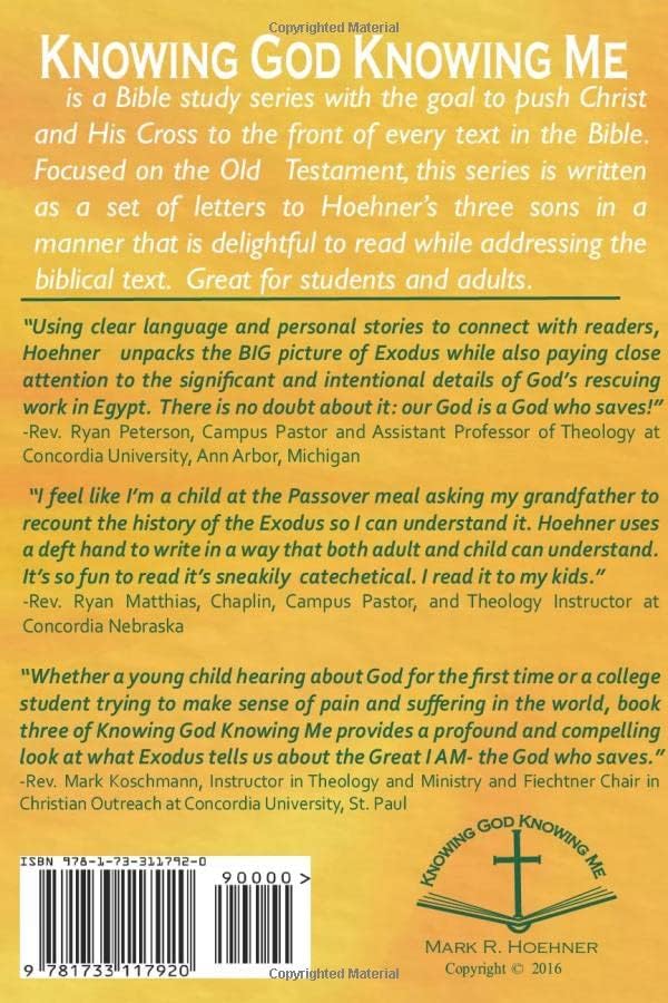 Knowing God Knowing Me Book 3: God Saved by Mark R Hoehner