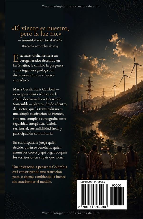 Transición energética in justa (Spanish Edition) by María Cecilia Ruiz Cardona