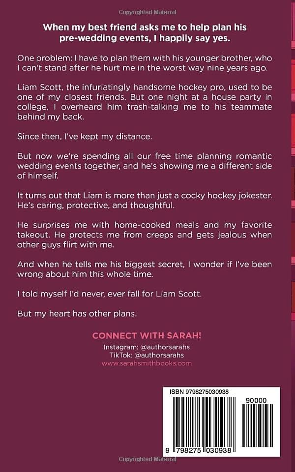 Nothing On You: an enemies to lovers hockey romance by Sarah Smith