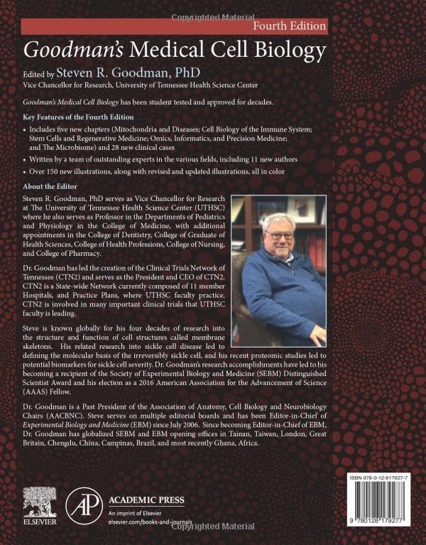 Goodman's Medical Cell Biology by Steven R. Goodman MD