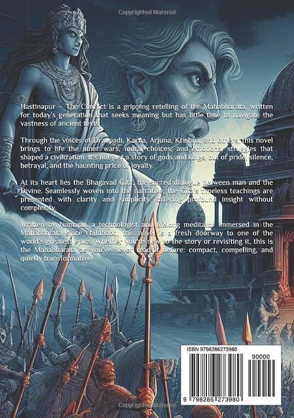 HASTINAPUR - The Conflict: Grand Epic Of Mahabharata retold by namapu H. Subraya