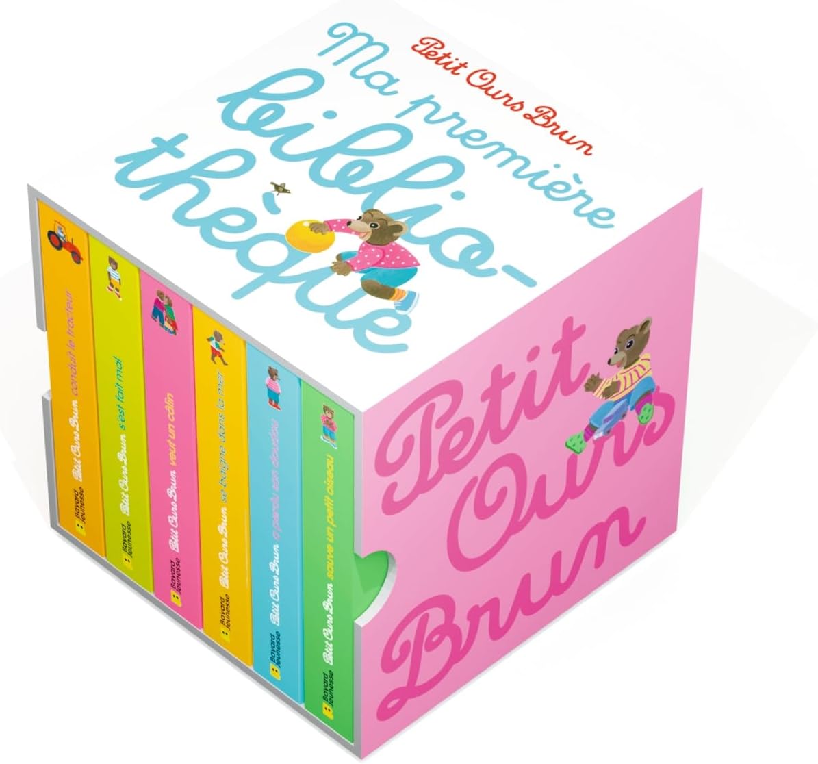 Petit ours Brun - Ma première bibliothèque - Dès 2 ans by Marie Aubinais