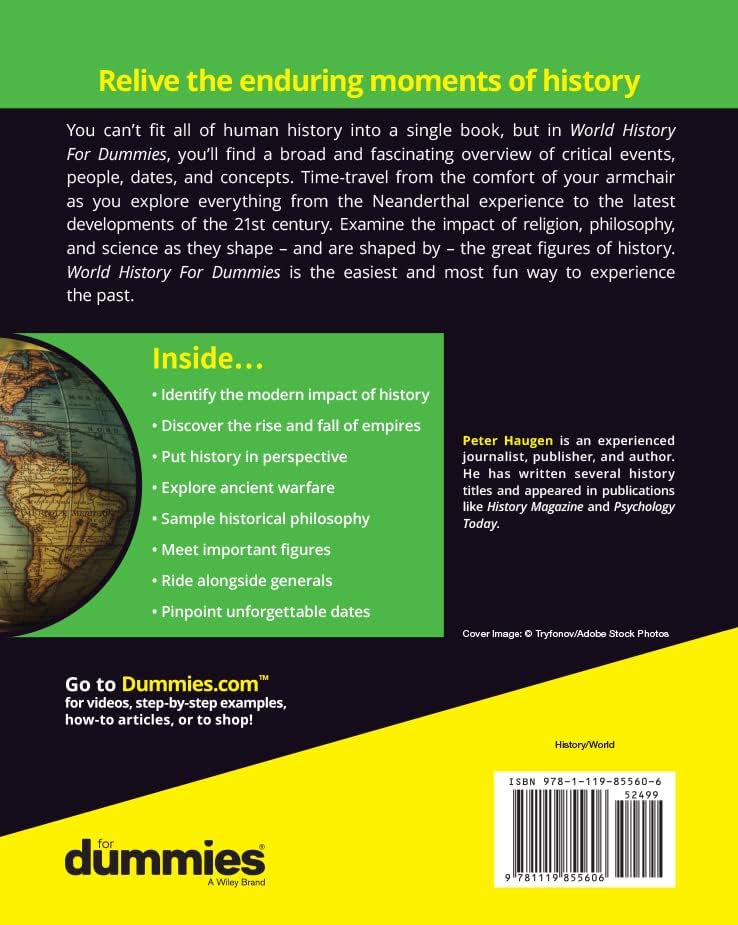 World History For Dummies by Peter Haugen