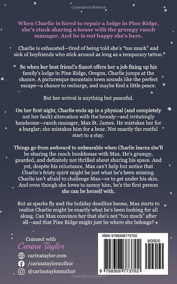 Charlie Takes a Chance: An Enemies to Lovers Romantic Comedy (Pine Ridge Ranch) by Carina Taylor